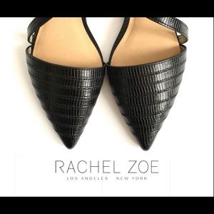 Rachel Zoe Pointed Toe Slingback Flats